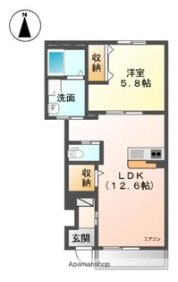 ファイン グランディ【1階】の間取り