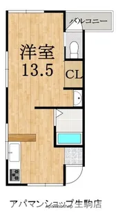 LACHANCE生駒本町【2階】の間取り