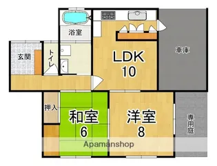 マルリーマルメゾン【1階】の間取り