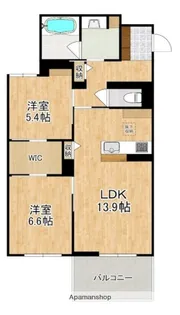 シャーメゾン 新大宮【1階】の間取り