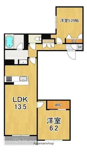 グラン フェリシア【2階】の間取り
