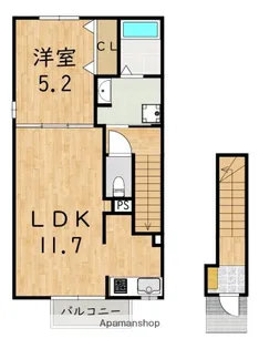 casaかしば【2階】の間取り