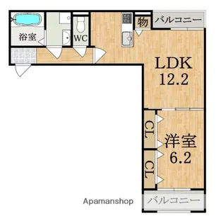 アプリコット?【3階】の間取り