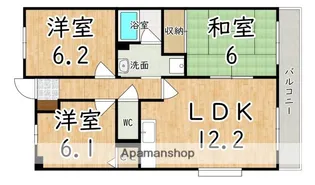 プチサンク【3階】の間取り