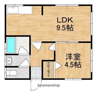 HONMACHIハウス2【2階】の間取り
