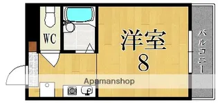 奈良県大和郡山市南郡山町【マンション】の間取り