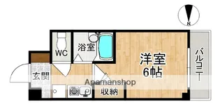 リヴェール梅尾【1階】の間取り