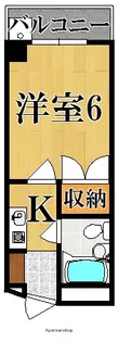 グランドセゾン西大寺【2階】の間取り