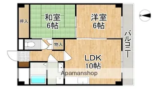 カーサ神殿【2階】の間取り