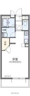 レオネクストエムティ逢坂Ⅱ【3階】の間取り