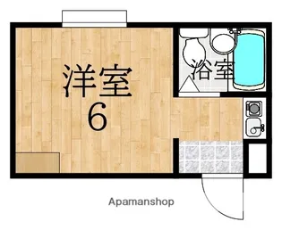 ヒューマンスペース学園前【4階】の間取り
