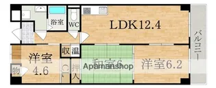 生駒ハイランドスイーツ【4階】の間取り