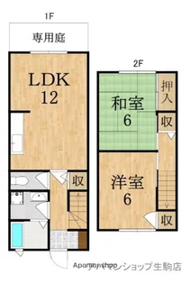 メゾンレックス【2階】の間取り