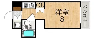 クレアーレ学園前【3階】の間取り