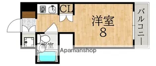クレアーレ学園前【3階】の間取り