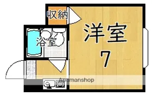 ロイヤル高田【2階】の間取り