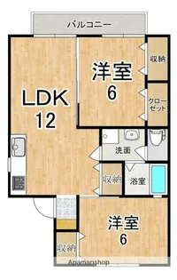 ジェンヌエルブ【2階】の間取り
