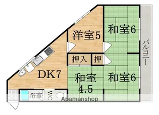 サルベージヤード【3階】の間取り