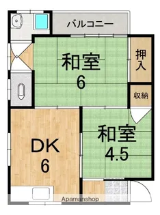 太子ビル【2階】の間取り