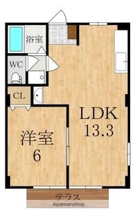 エスポアールTH【1階】の間取り