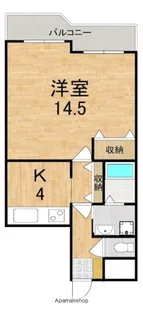 三和平城グランドパレス【3階】の間取り