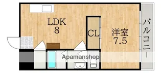 マンションヒライ【2階】の間取り