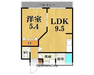 ルモンペジーブル【2階】の間取り