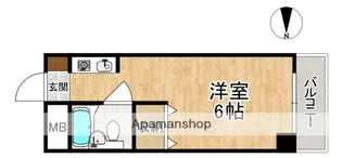 メゾン・ド・ジュネス【2階】の間取り