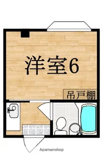 サンコーポ生駒【1階】の間取り