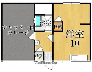 レジデンス郡山【1階】の間取り