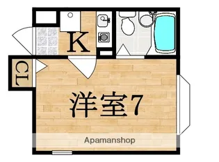 ハイツ本町【2階】の間取り