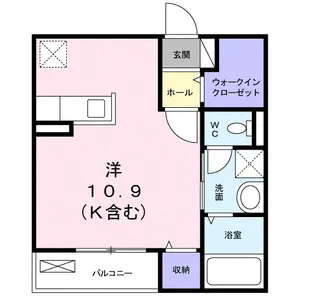 モデルノⅠ【2階】の間取り