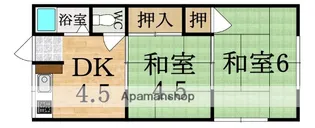 松ヶ丘羽衣園【2階】の間取り