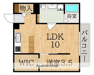 J.QUALIOR学園前【2階】の間取り