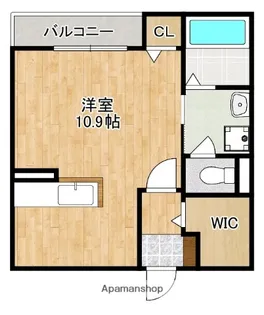 モデルノI【2階】の間取り