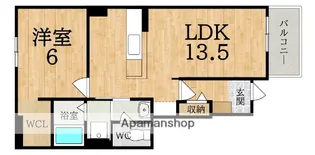 ベル オーブ【1階】の間取り