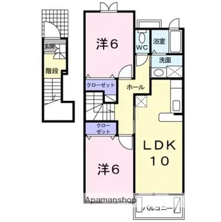 グレイス レジデンス B【2階】の間取り