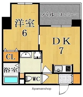 DEKALB(デカルブ)【2階】の間取り