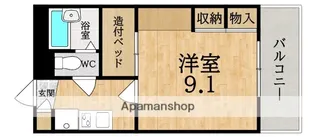 レオパレスSOPHIA(ソフィア)【1階】の間取り