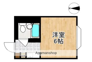 サンコーポ瓦堂【3階】の間取り