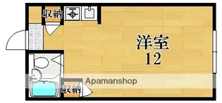 ヴィラパレス【2階】の間取り