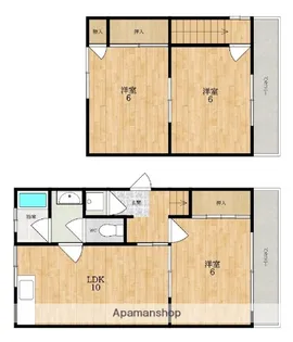 REVO郡山【2階】の間取り