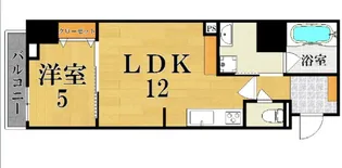 グラシア西大寺【2階】の間取り