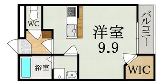 レオパレスカーサ【2階】の間取り