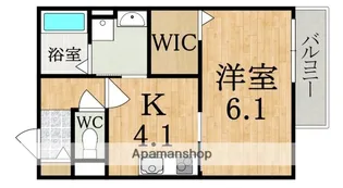 (仮称)クレアール学園中【2階】の間取り