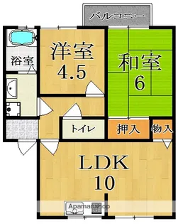 ファミイユ【1階】の間取り