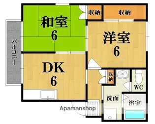 エステートピアタツノⅡ【1階】の間取り