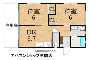 BON VILLAGE【1階】の間取り