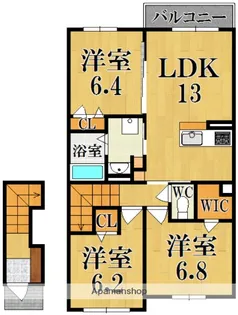 FELICE【2階】の間取り