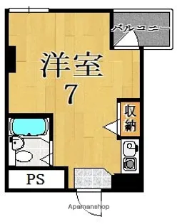 シティロイヤルJR奈良【4階】の間取り